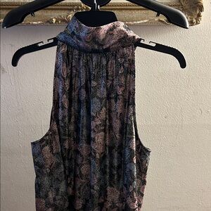 J.Crew collection… Floral Sleeveless Top - Pink and Blue